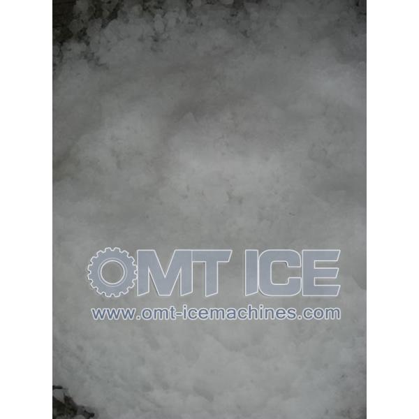 Potente fabricante de hielo de escoria de alta capacidad triturador de hielo comercial bajo ruido