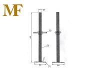 vis Jack Base d'échafaudage de tubes et tuyaux sans soudure, en acier de 34*600mm