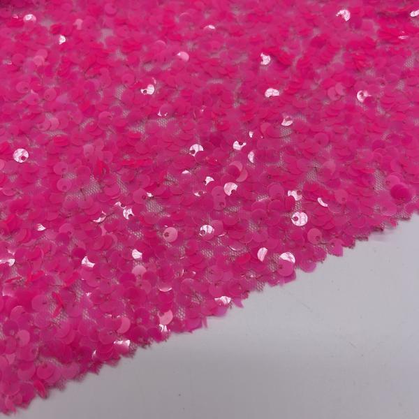 Patterns Sequins Embroidery Fabric Work Material Cloth M13-046