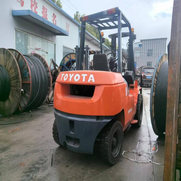Secondhand FD50 Toyota Diesel Forklift Dealer 5 Ton