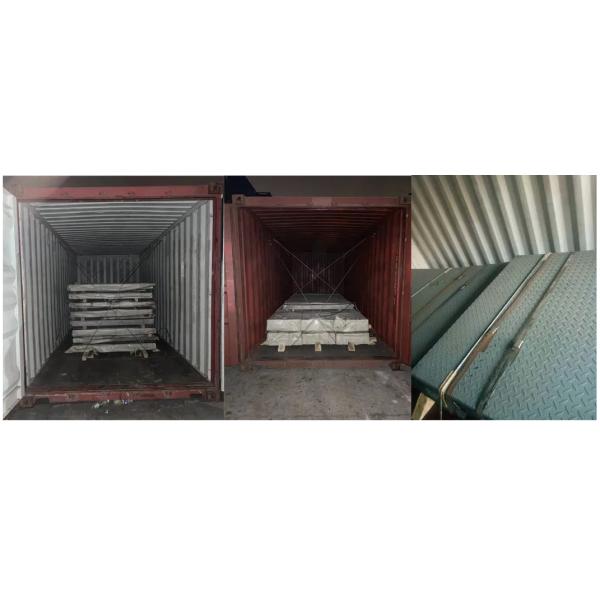 Q235B Q345 Q215 Placa de acero a cuadros SS400 SPHC Hoja de acero al carbono laminada en caliente