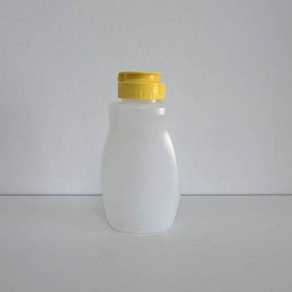 Screw Cap 330ml Hdpe Plastic Food Packaging Bottles Sauce Bottles Ketchup Squeeze Bottles Featuring Silk Screen Printing