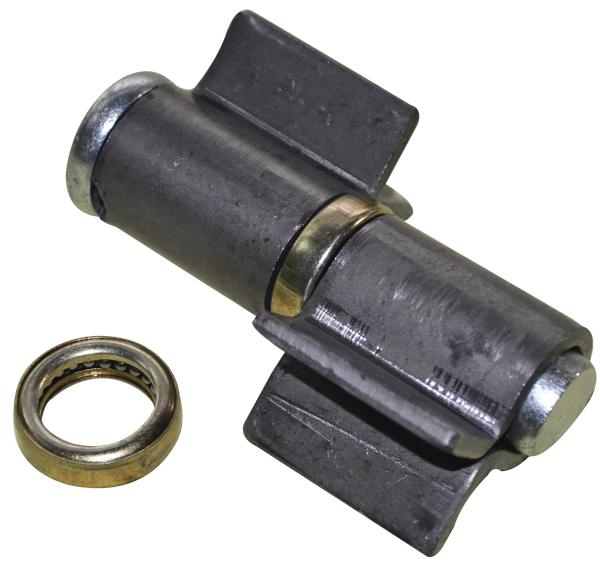 Welding hinge heavy H605B, with simple steel ball bearing, material: steel, finishing:self color or zinc plating