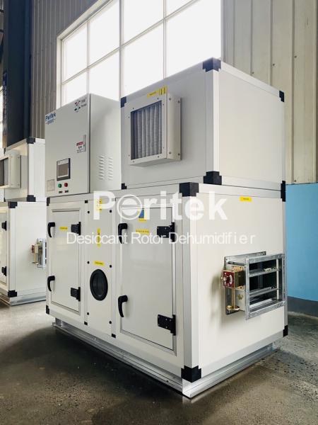 Steam Heating Industrial Desiccant Wheel Dehumidifier 1000cfm