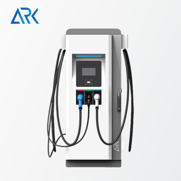Carregador rápido evolutivo 60KW 150kw da C.C. com C.C. integrada carregador da C.A. de Chademo CCS EV