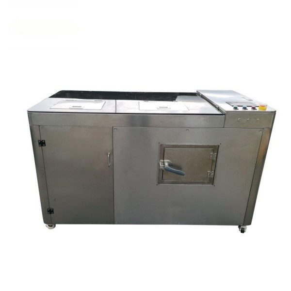 Food Waste To Fertilizer Recycling Drying Treatment Compost Dewatering Machine Disposer Shredder