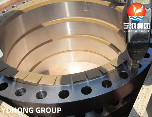 Отсольнение воды ASTM A182 F51 ((UNS S31803) Двухслойная стальная сварная шейка RF фланцевая B16.47