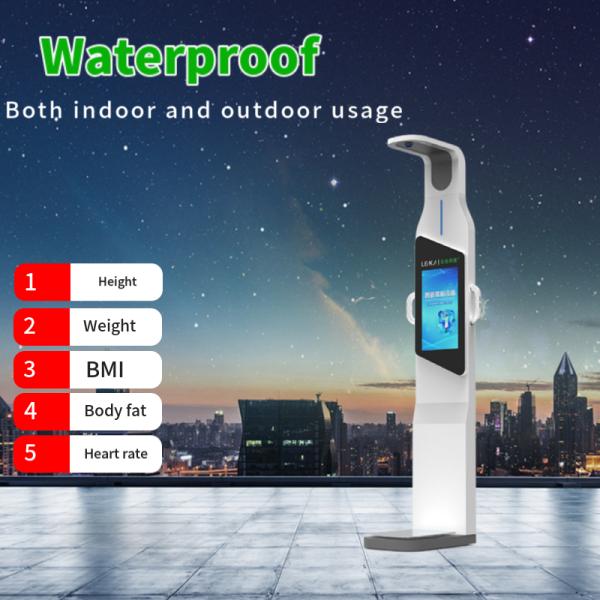 LCD Display Ultrasonic Height and Weight Scales for Body Composition Display Type