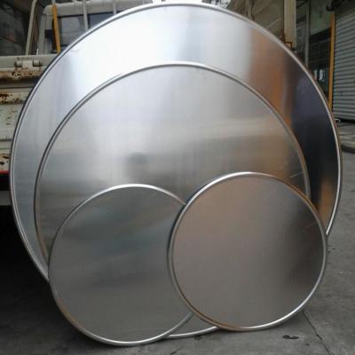 7075 Alloy Aluminum Disc Plate 2.5mm Thickness Polished Surface For Kitchen