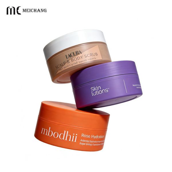 PP Double Wall Straight and Round Acne Cream Jar – Airtight Freshness, Customizable & Eco-Friendly Packaging(MC-P-544)