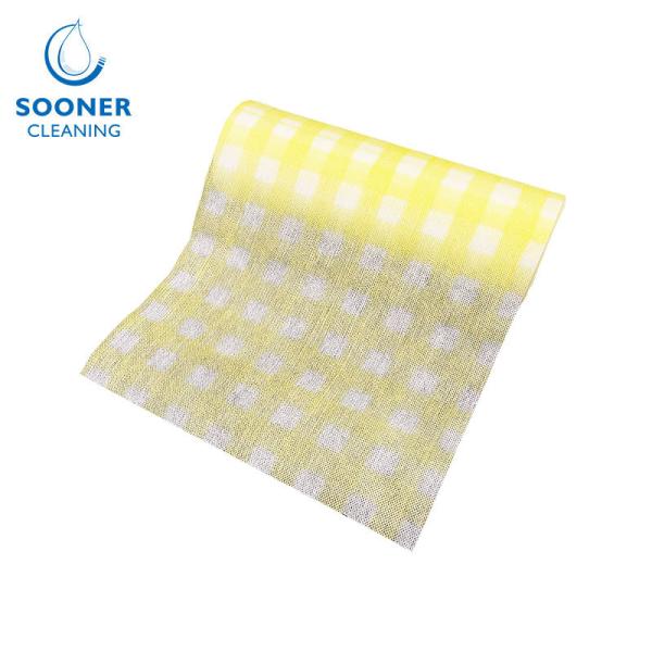 Square Printed Antibacterial Kitchen Cleaning Wipes