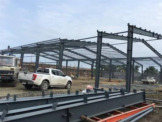 Q235 Steel Frame Storage Building Metal Frame Shed Customizable OEM ODM