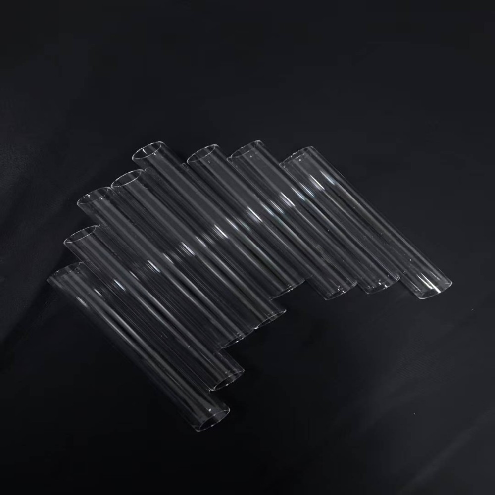 Various Sizes Clear Quartz Tube Customized Production High Purity Transparent Glass Tubing
