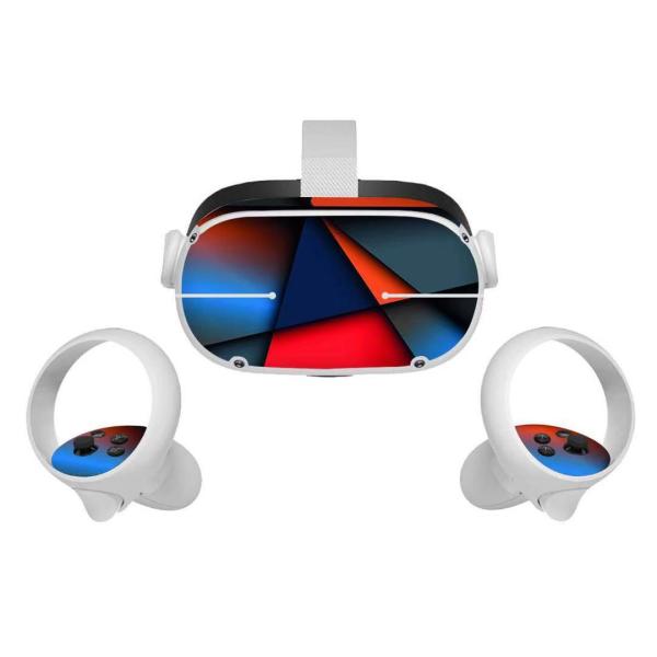 2021 new  for  oculus quest 2   sticker handle protective film Protective Skin Decals PVC Removable for  VR all-in-one glasses