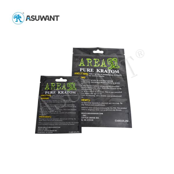 Self Adhesive Smell Proof Zipper Bags Gravure Printing Laminated Layer Material
