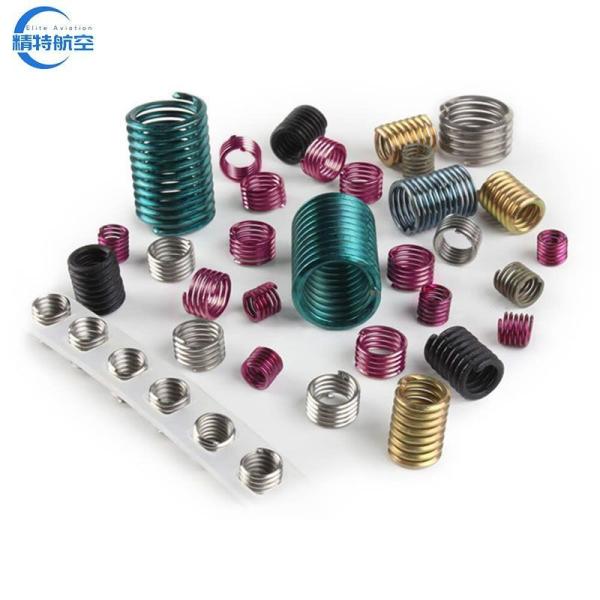 Customized 316 Stainless Steel Tangless Coilthread Wire Threaded Repairing Inserts for Customized Repairing Needs