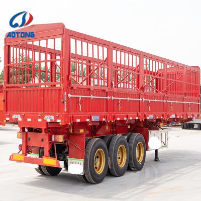40ft-48ft Livestock Trailer with Mechanical or Air Suspension
