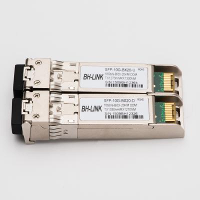 Modo SFP-FE-LH80-SM1550 80KM do transceptor da fibra ótica 1550NM único