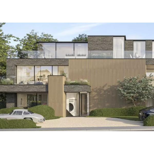 Extruded Aluminum Cladding Decorative Aluminum Building Exterior Wall Baffles