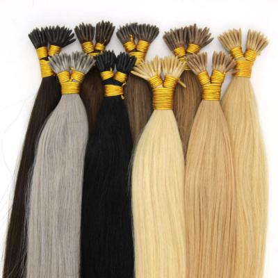 99J fita espessa castanho claro em extensões de cabelo 14-24 polegadas 50 fios de cola pré-ligada
