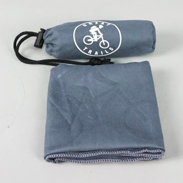 Cooling Microfiber Camping Towel , Microfiber Bath Towels For Camping