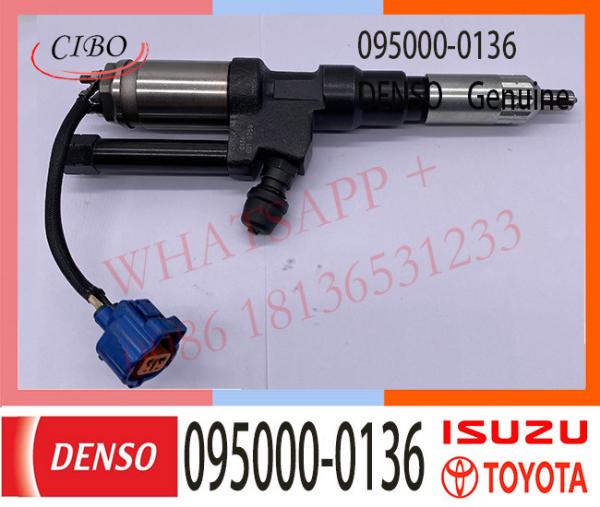 095000-0136 DENSO Diesel Fuel Injector 0950000136 Original e novo 0950001031,095000-0130 TOYOTA 23910-1044, 23910-1045