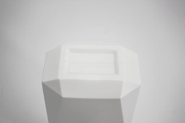 550ml HDPE 32mm Hair Mask Plastic Pump Bottle Irregular Shape