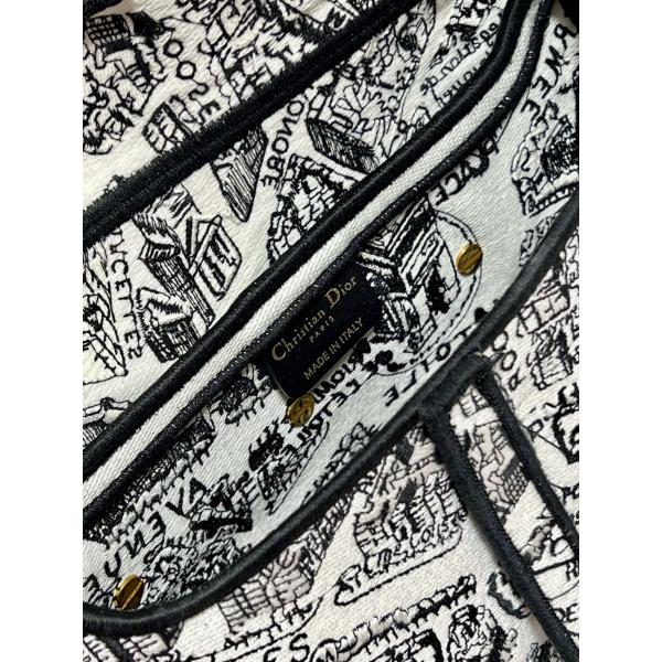 Заплатка 25cm сумки слинга седловины Dior вышивки женщин с 3 внутренними карманами