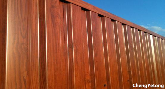 Wood Grain G250 0.40mm Color Coated Steel Coil For Decoration