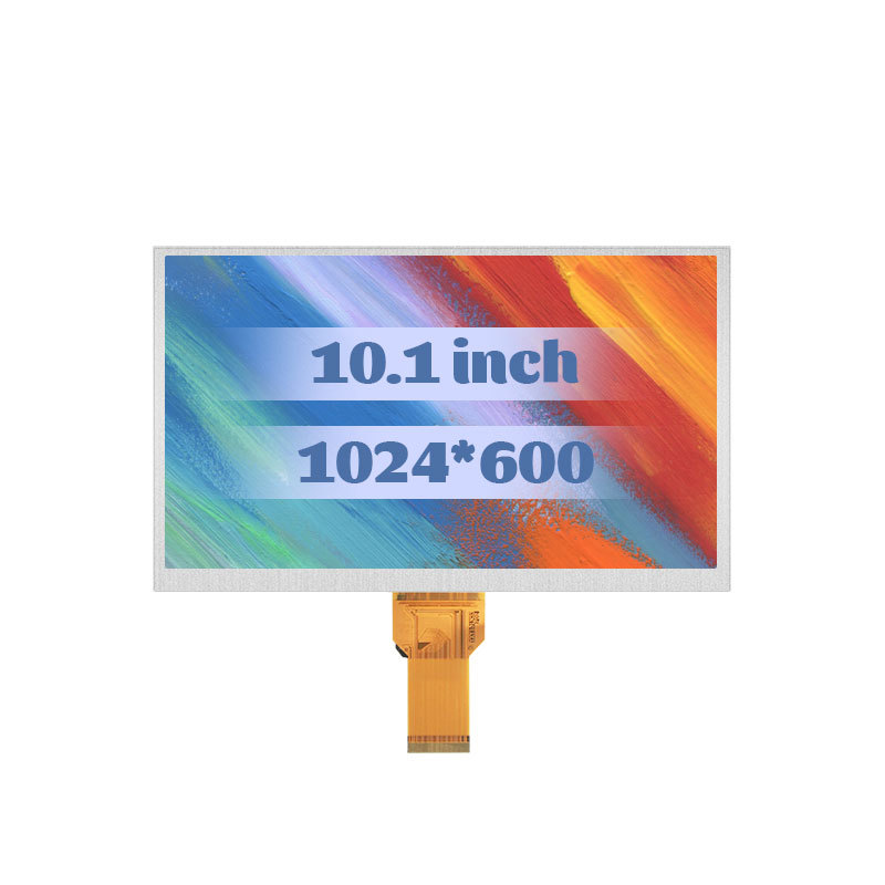 10.1 Inch IPS TFT LCD Module with 1024RGB600 Resolution and LVDS Interface for Industrial Displays