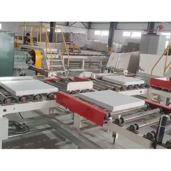 High Output PVC Film Laminating Machine with 1300mm Effective Laminating and 2-6 Million Sq.m/year Capacity for Gypsum Ceiling Board Production