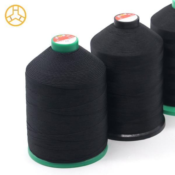 100% Polyester Black 210D/3 Nylon Thread for Quilting and Mattress Super 450g
