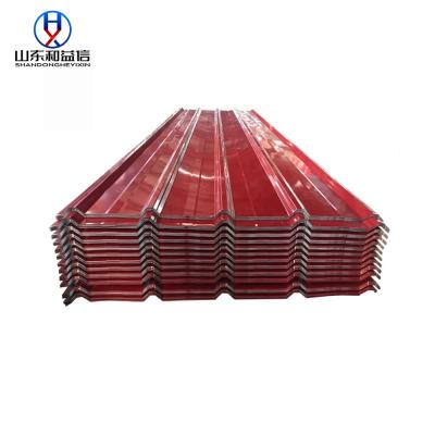 Hot Rolled Ppgi Galvanised Corrugated Roofing Sheets Colour Coated