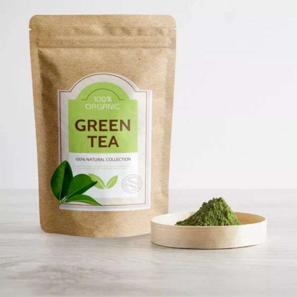 100g Custom Tea Pouches Professional Portable Eco Friendly Tea Bag Packaging With Zipper