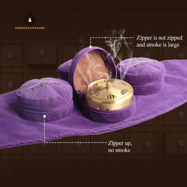 Shelf Life 5 Years Moxibustion Tools Light Brown Direct Or Indirect Moxibustion Methods Suitable For Professional Therapy