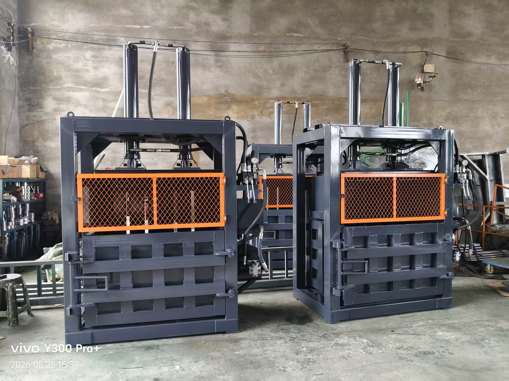 40Ton Pressure Hydraulic Scrap Baler Customizable Compression Chamber Recycling