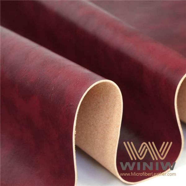 1.2mm Thickness Sofa Upholstery Leather Chair Breathable Faux Leather Waterproof