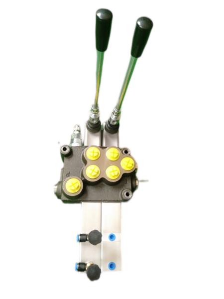 Industrial Hydraulic Valve Multiway Valve Three Modes Manual Pneumatic Electric