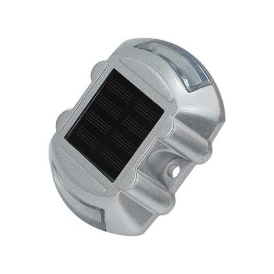 RoHS Aluminum Solar Road Stud Reflectors Flashing Or Steady Mode