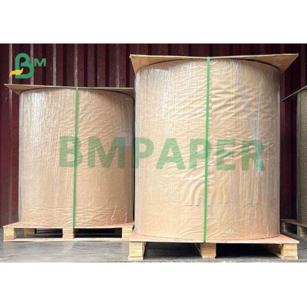 70 - 120gsm brown craft paper roll for packing bag - pure wood pulp