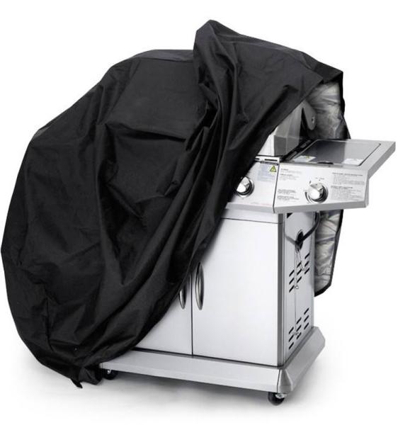 Outdoor Coated Custom BBQ Covers Uv Treatment Wind Resistant Easy To Clean