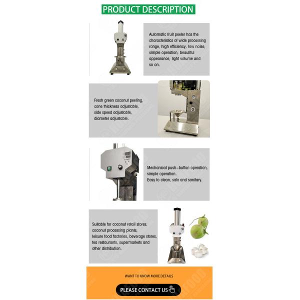 Automatic Vegetable Peeling Machine Coconut Husk Removing Machine