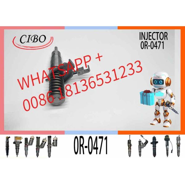 Remanufacture Excavator Bulldozer Diesel Engine Fuel Injector diesel Nozzle 7E-8729 0R-0471