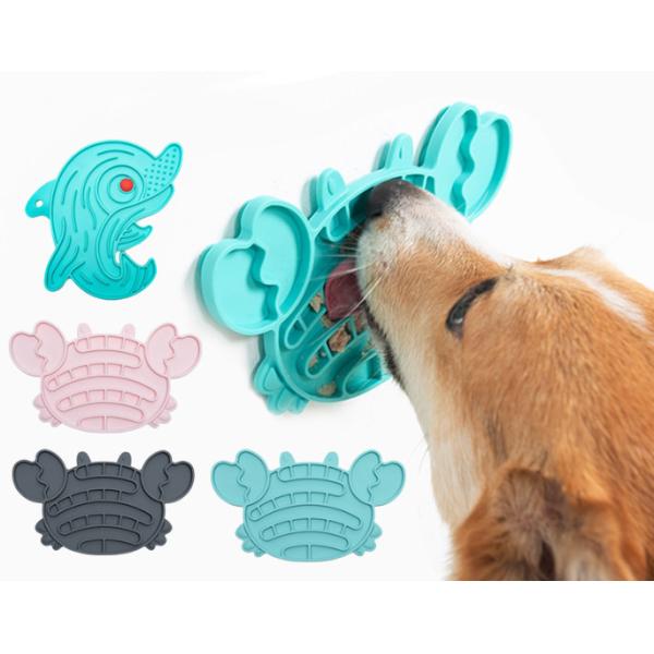 Фидер собаки медленный лижа циновку с чашками всасывания для обслуживаний собаки & кошачьей еды