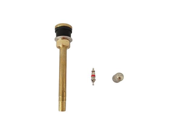 V3.21.5 Truck Valve Stem TR571 15.9mm 0.625 Inch Rim Hole Brass Cap ISO9001