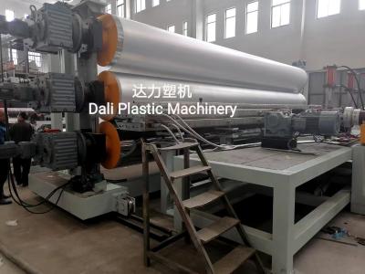 linha da extrusora de 5m Min Geomembrane Making Machine Geocell