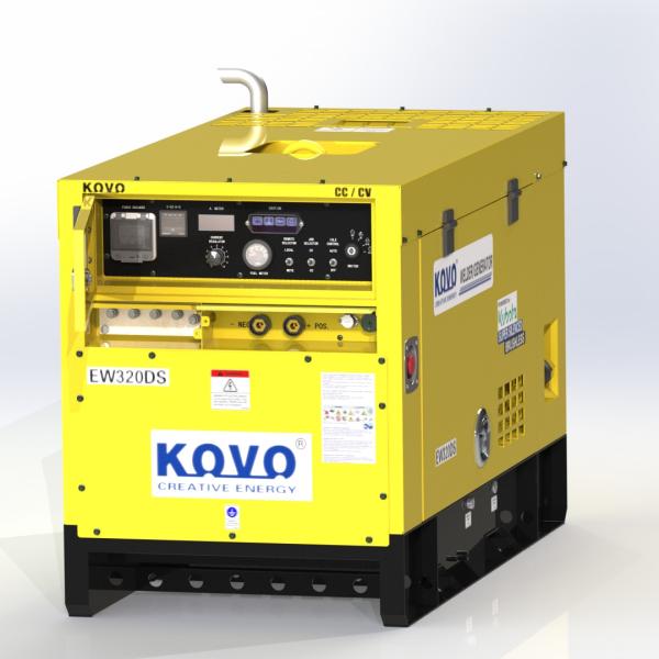 KOVO Generator Diesel Small Diesel Portable Arc Welders 280CC/CV Rated Current