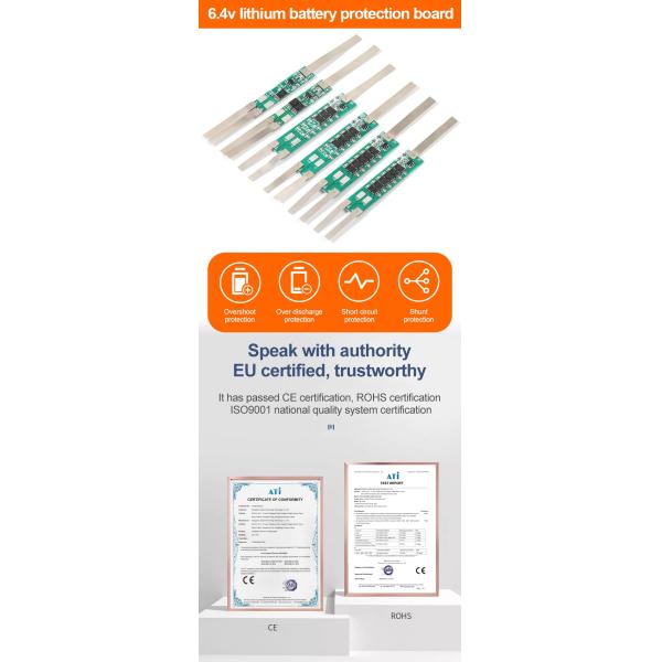 2S Lithium Battery BMS Lifepo4 PCB PCBA Assembly PCBA Printed Circuit Board For Electrical Tools