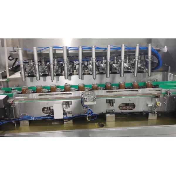 Fully Automatic Seafood Sauce Filling Production Lines Bottled Paste Filling Machine