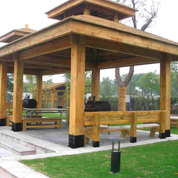 Enhance Your Outdoor Area with Nonstandard Wood Deck Fence Post Base Pergola Brackets